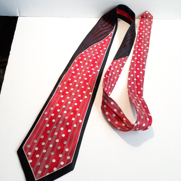 Alberto Zerra Silk Mens Hand Made Necktie - Picture 4 of 6